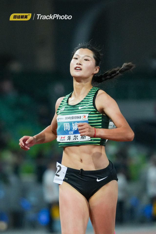 校田径队在2024全国田径锦标...